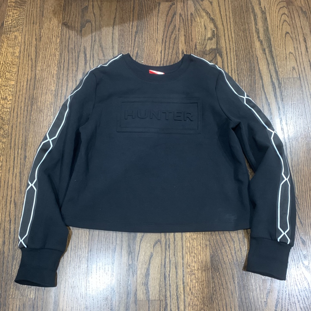 New Hunter for Target Women’s Embossed Logo Sweatshirt Crewneck Size XS